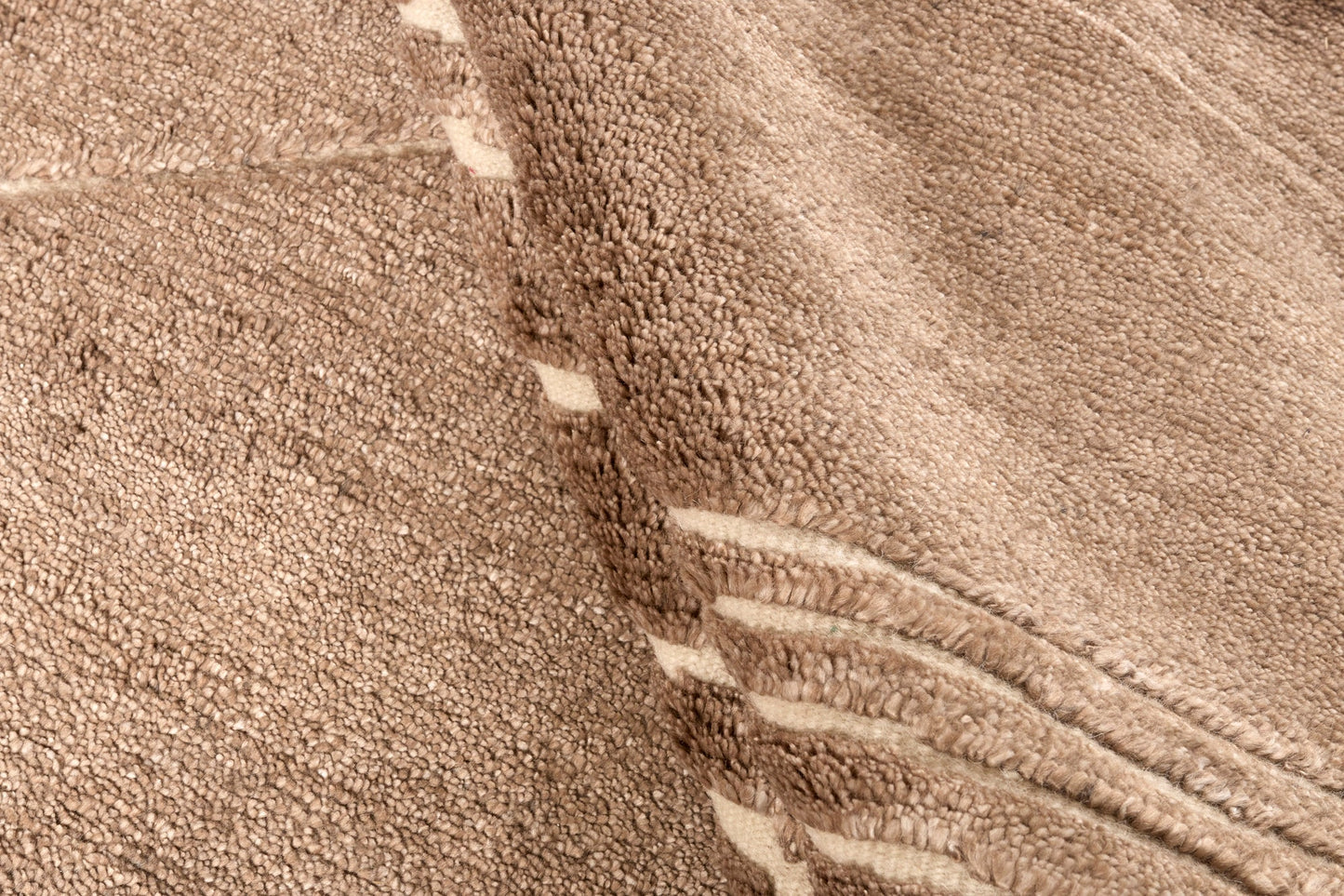Carpet MOMO Rugs Landscape Fields Brown
