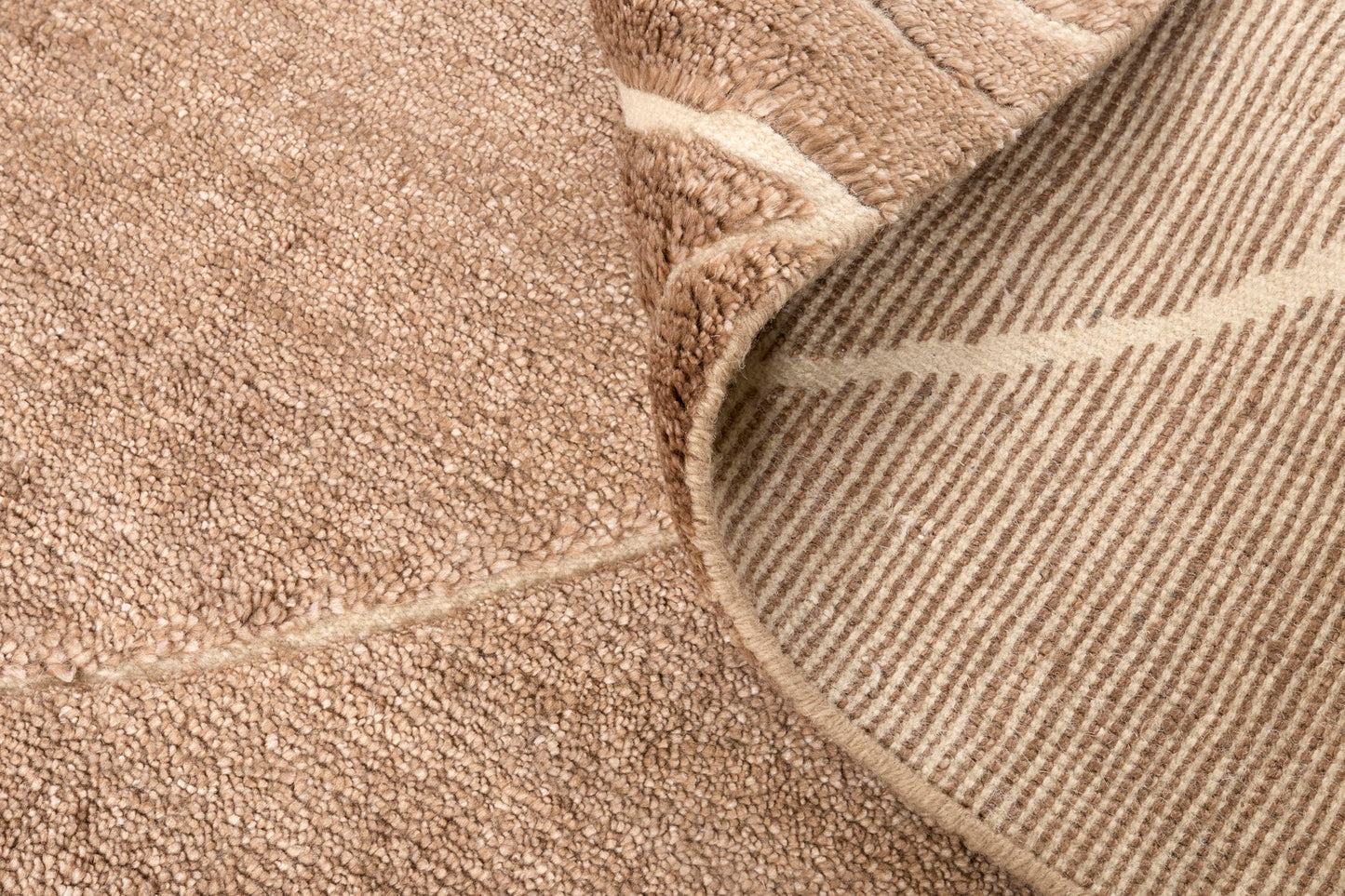 Carpet MOMO Rugs Landscape Fields Brown