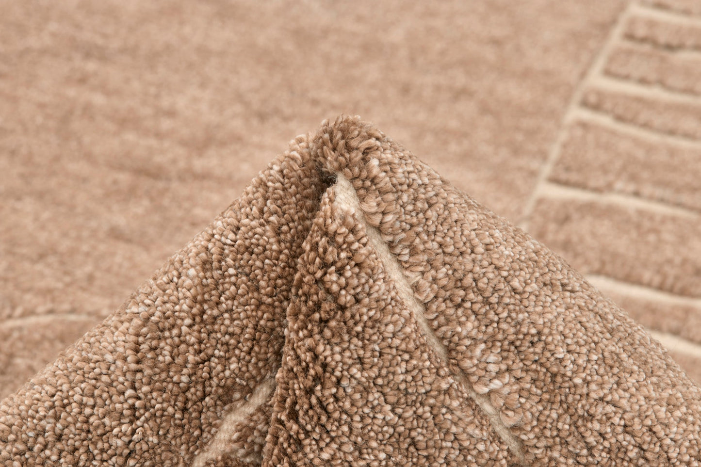 Carpet MOMO Rugs Landscape Fields Brown