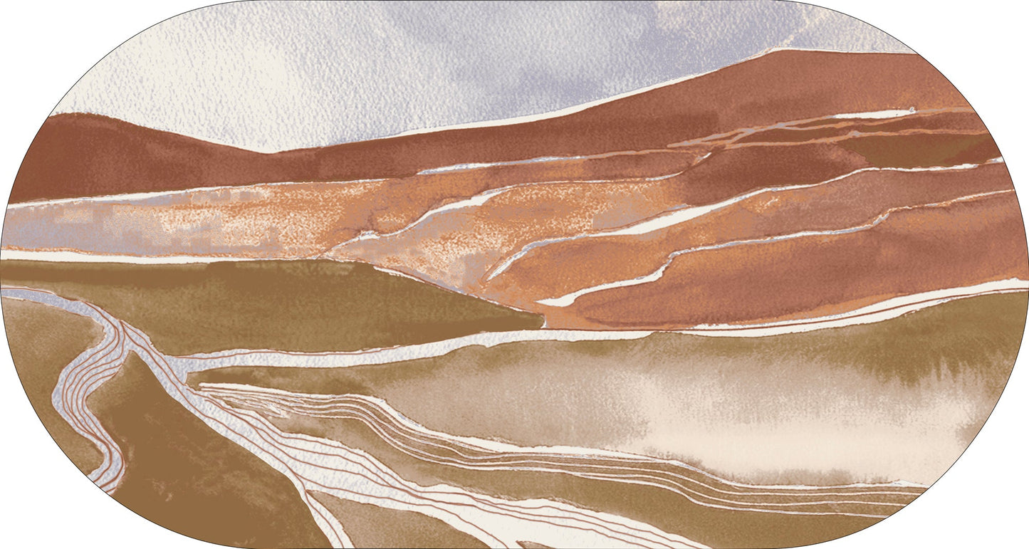 Rug MOMO rugs x NOŪRA studios - Horizon Multicolour Matt capsule