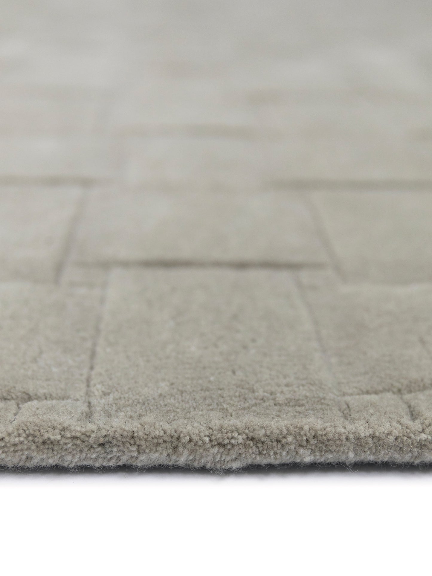 Carpet MOMO Rugs Studio | Braid Light Grey