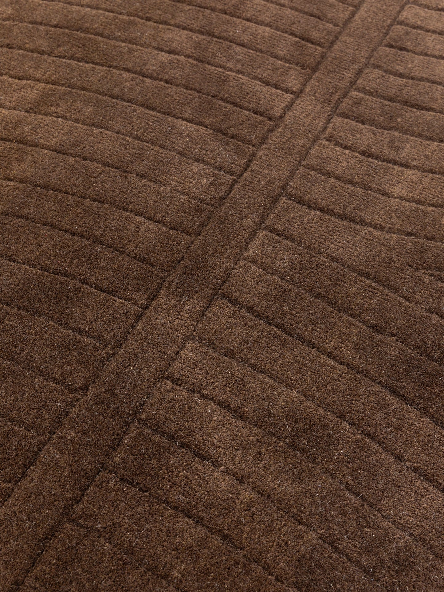 Carpet MOMO Rugs Studio | Relief Dark Brown