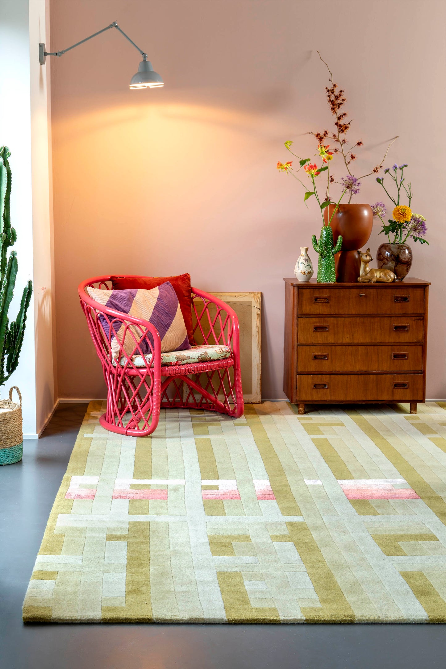 Carpet MOMO Rugs Designer Marie-Gon Ministeck Coral Hint