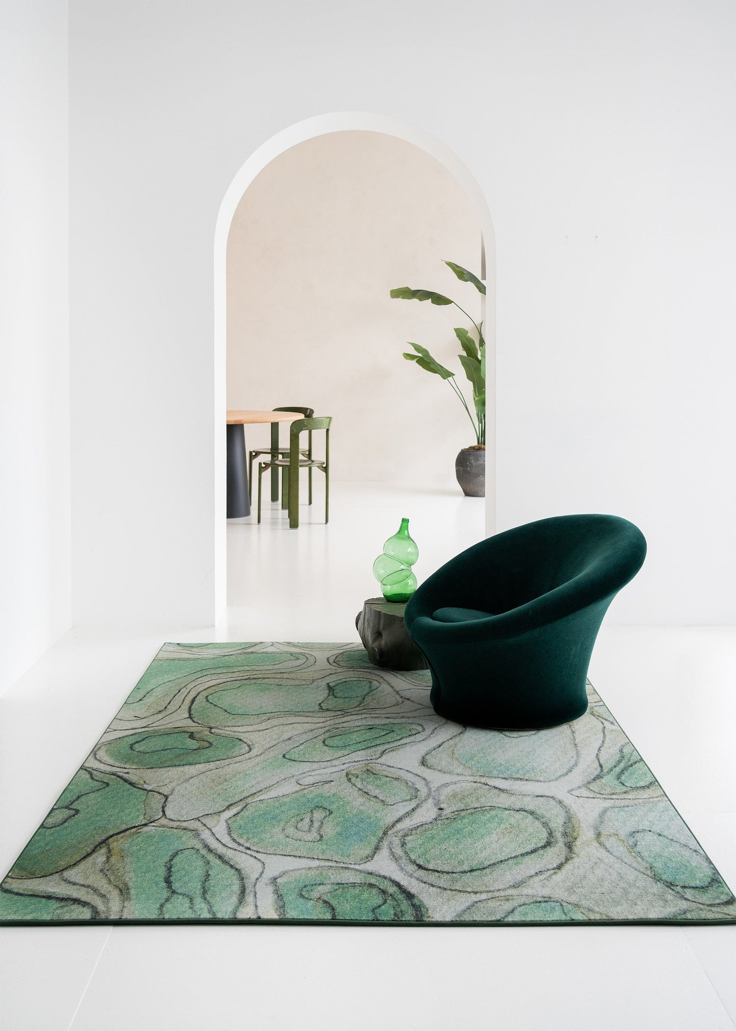 Design rug | Dutch hills Forest