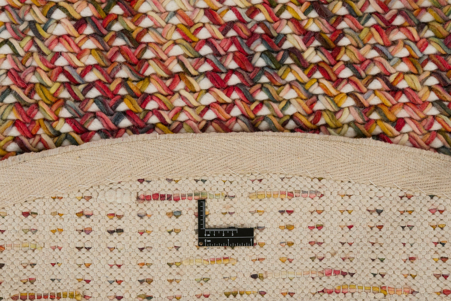 MOMO Rugs Rainbow Round Multicolour