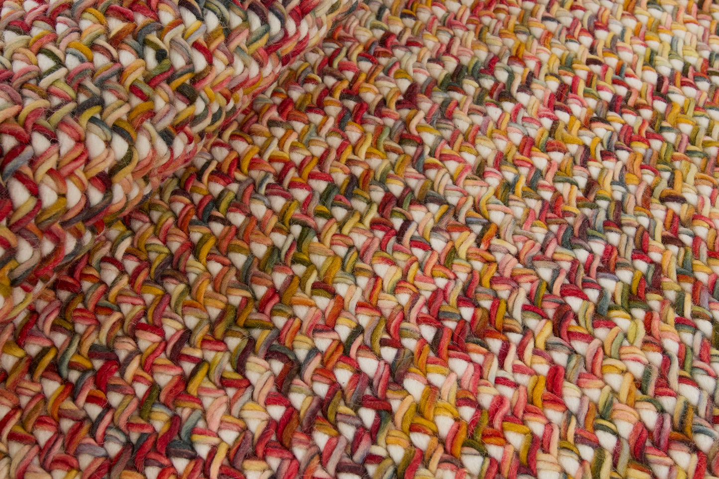 MOMO Rugs Rainbow Round Multicolour