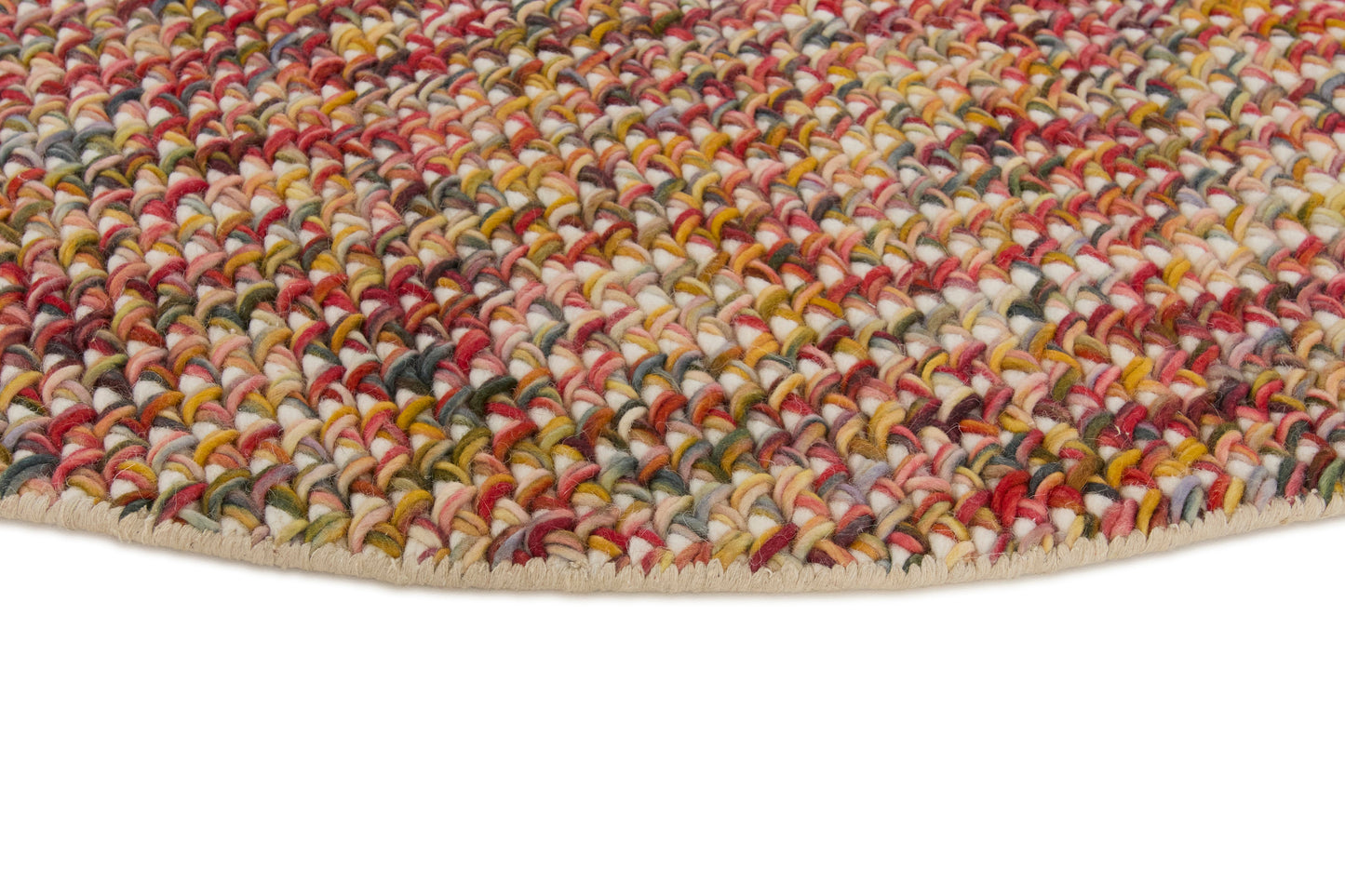 MOMO Rugs Rainbow Round Multicolour