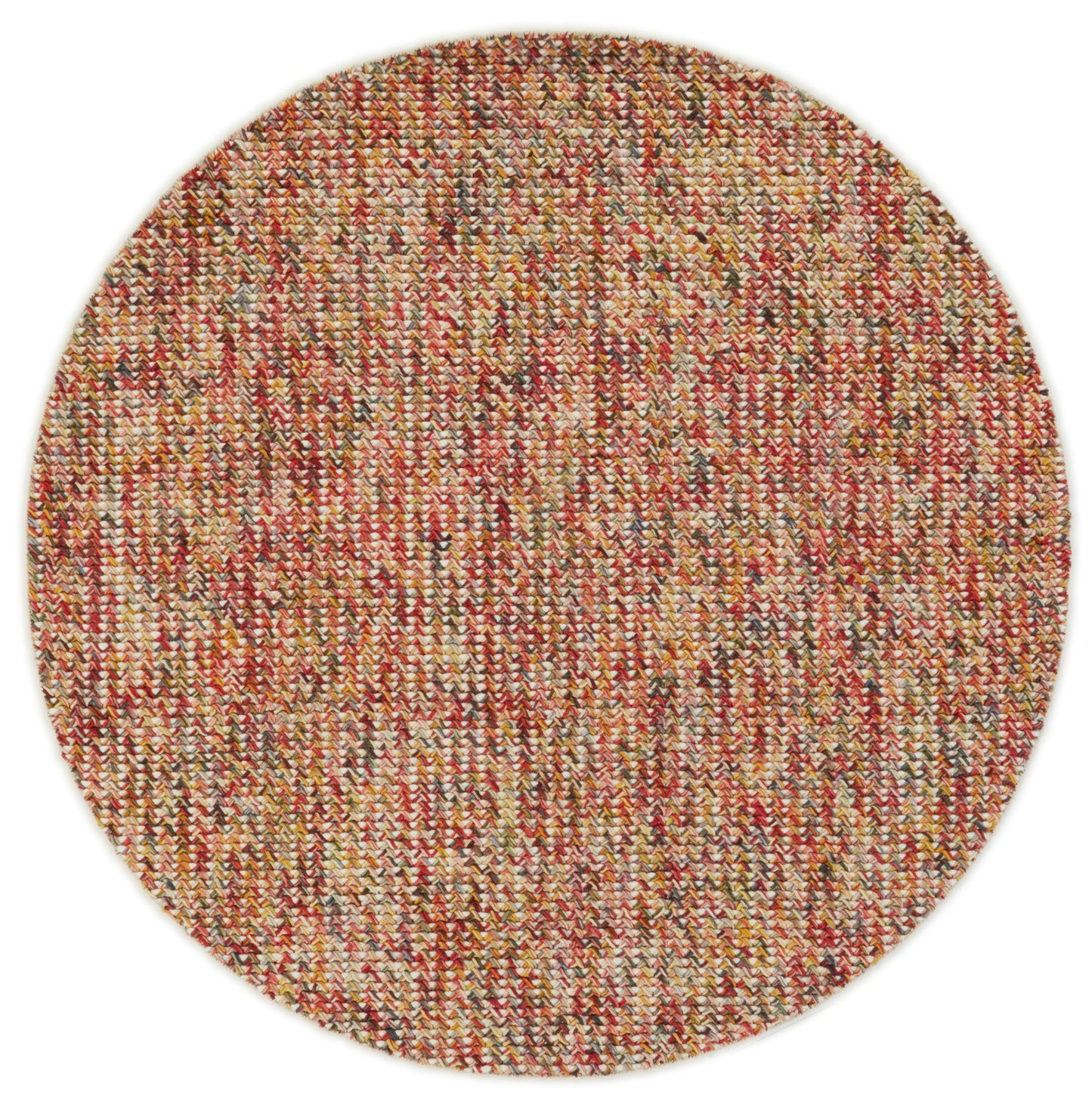 MOMO Rugs Rainbow Round Multicolour