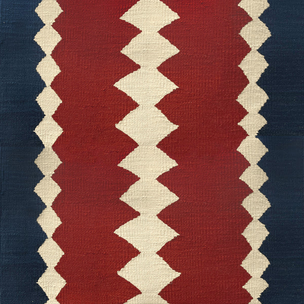 Stair runner Sophie Cooney Amulet Wool Safari Red