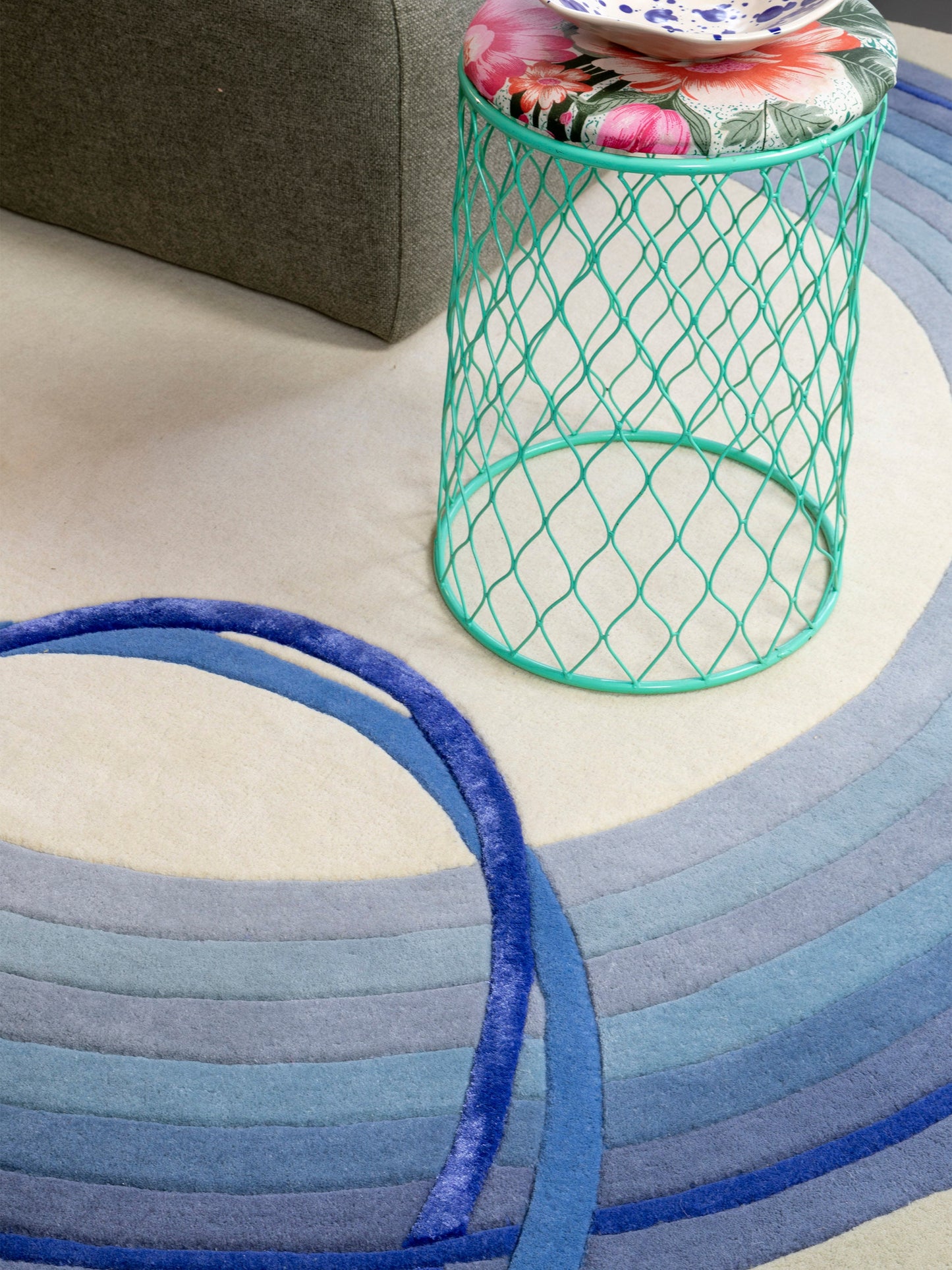 Rug MOMO Rugs Designer Marie-Gon Sphere Cobalt