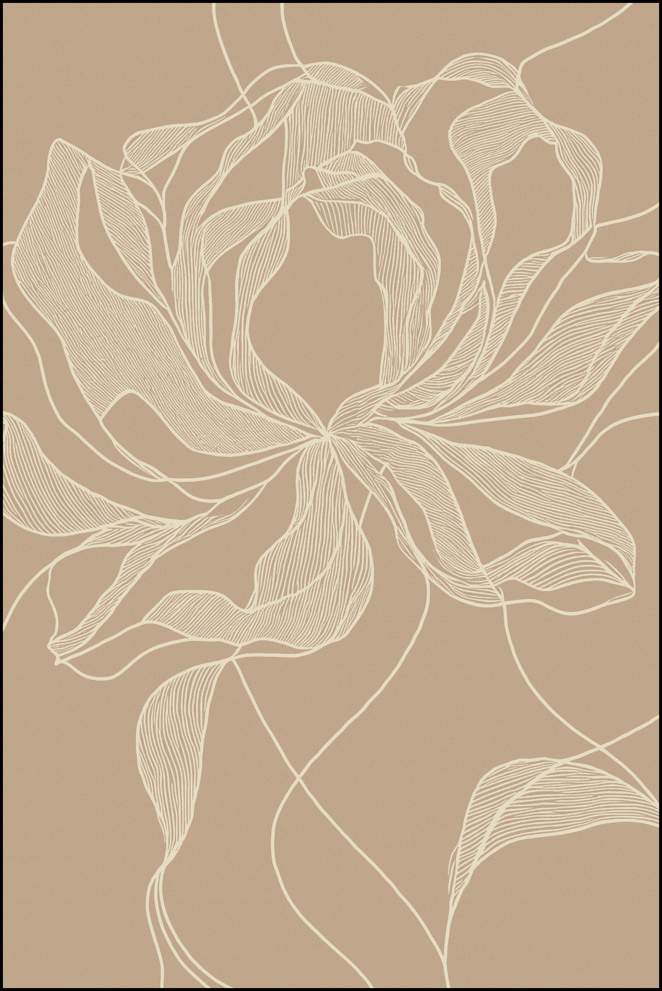 Rug MOMO rugs x NOŪRA studios - Bloom Nude rose