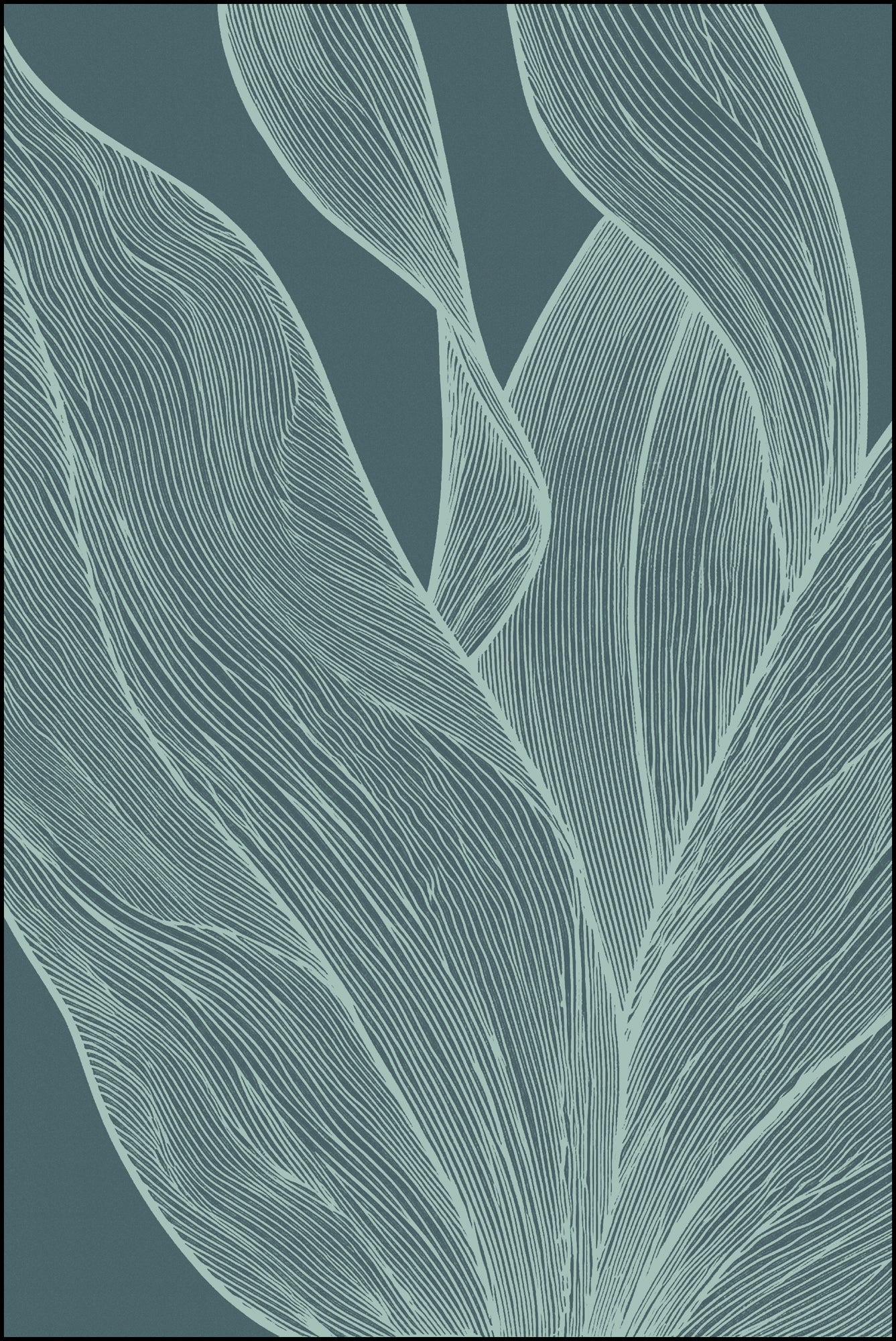 Rug MOMO rugs x NOŪRA studios - Botanical Aqua