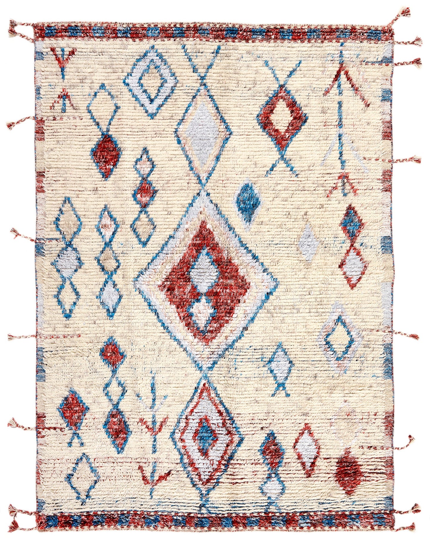 Rug MOMO Rugs Tribe Ivory Red