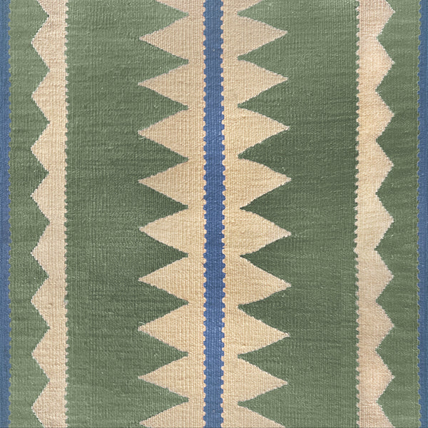 Stair Runner Sophie Cooney Amulet Wool Zurianna Moss Green