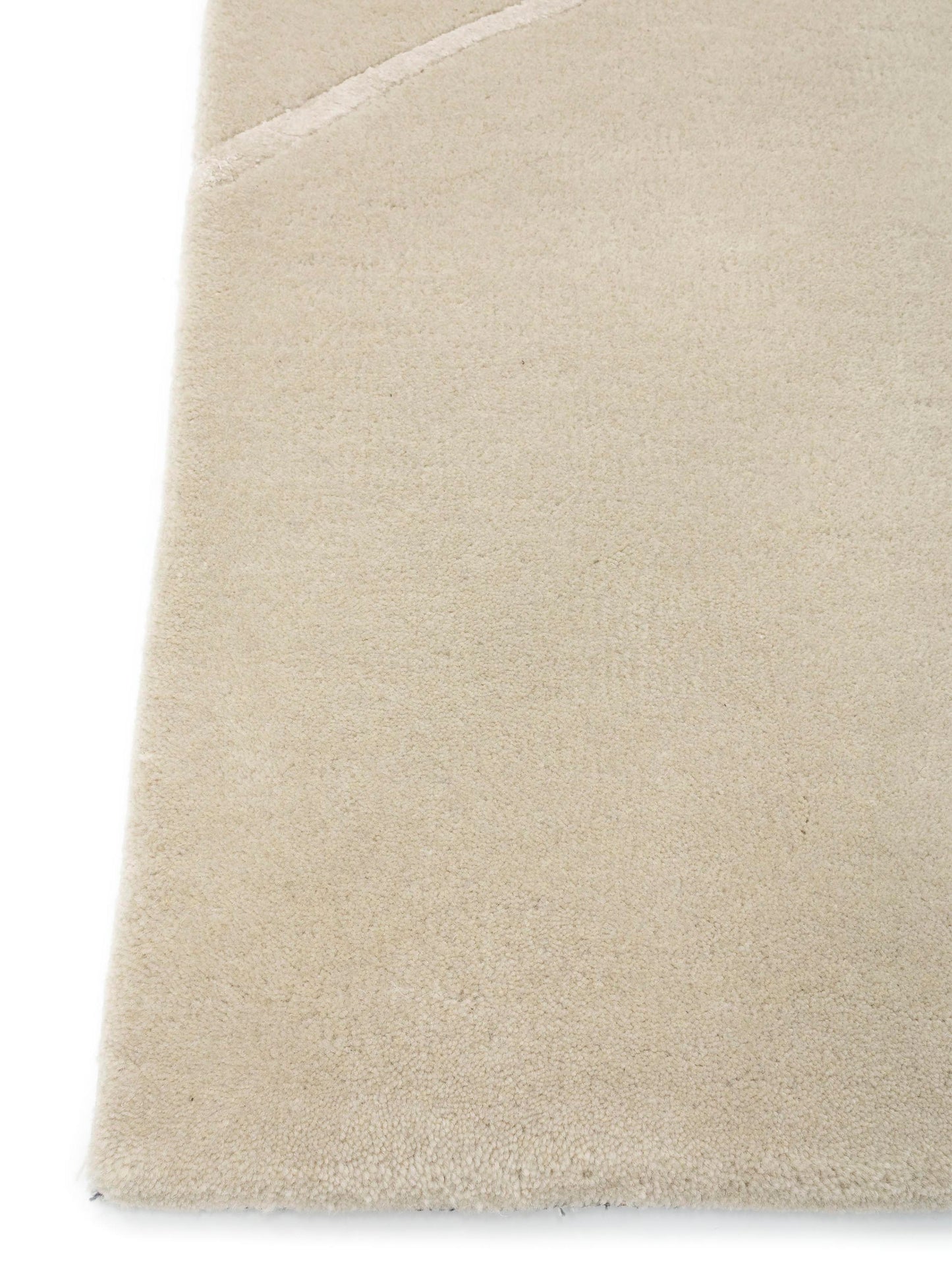 Abstract and refined Flow of Nature Beige carpet