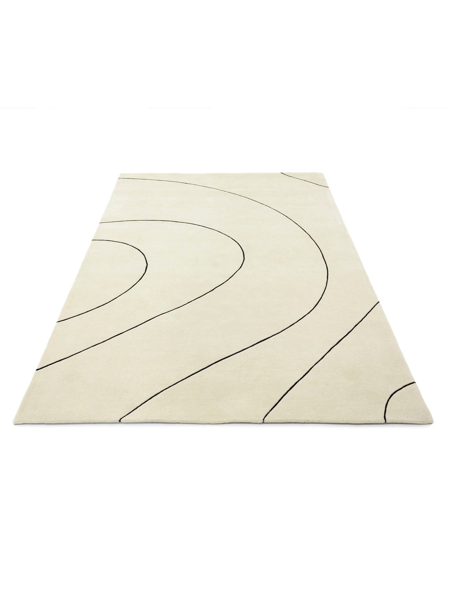 Abstract and refined Stream rug