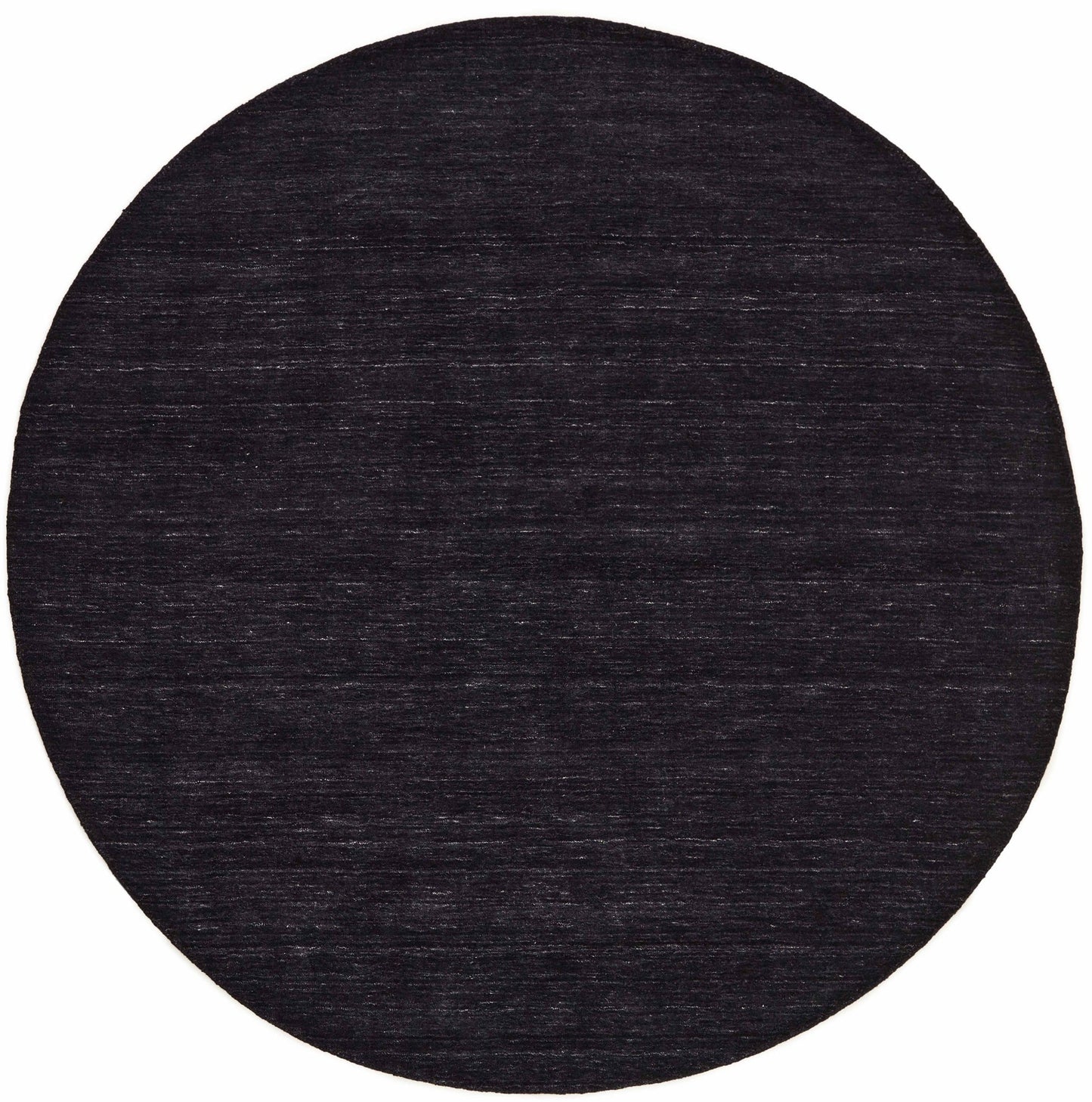 Carpet MOMO Rugs Panorama Uni Round Black