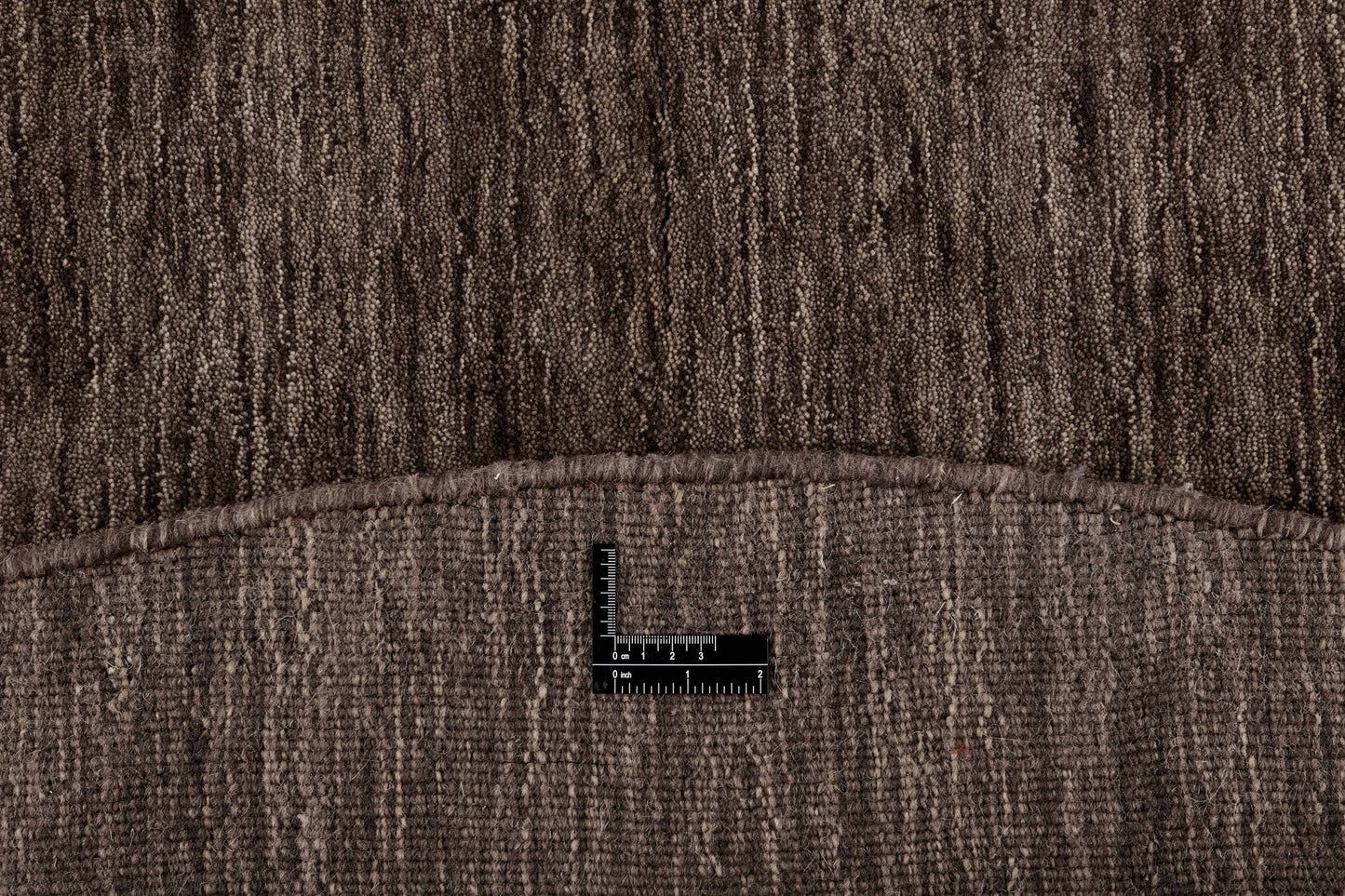 Carpet MOMO Rugs Panorama Uni Round Dark Brown