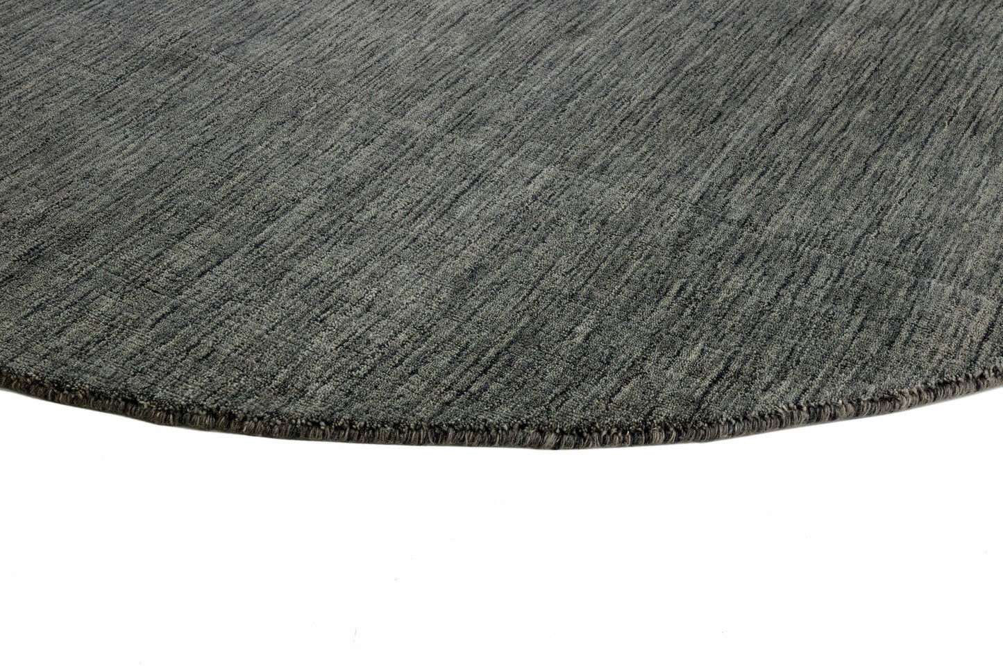 Carpet MOMO Rugs Panorama Uni Round Dark Grey