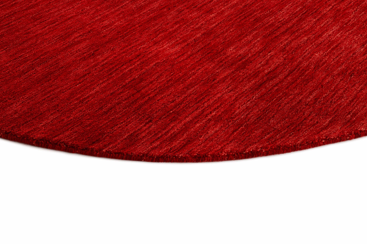 Carpet MOMO Rugs Panorama Uni Round Red