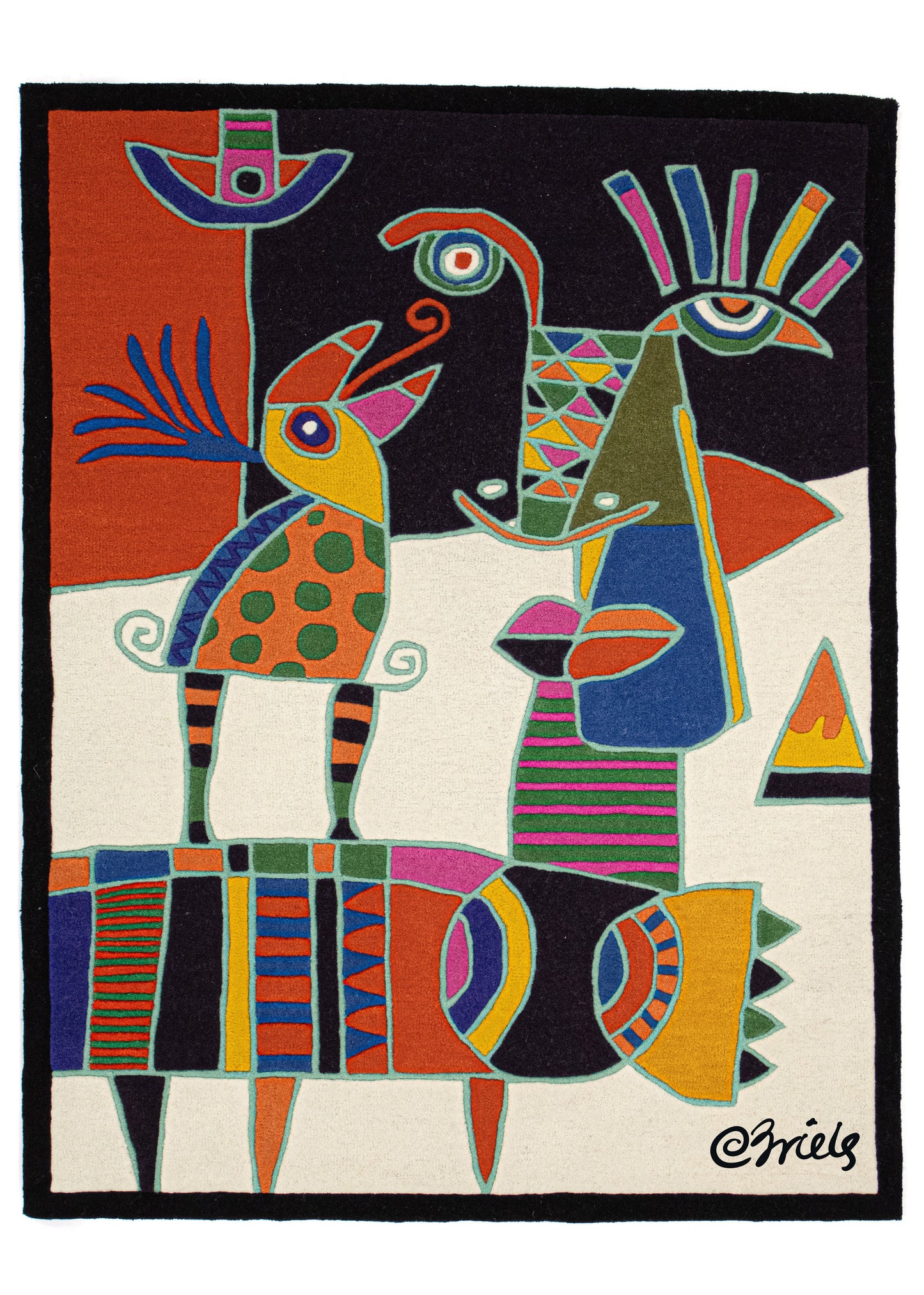 Rug MOMO Rugs Art | Clemens Briels | Taman Negara