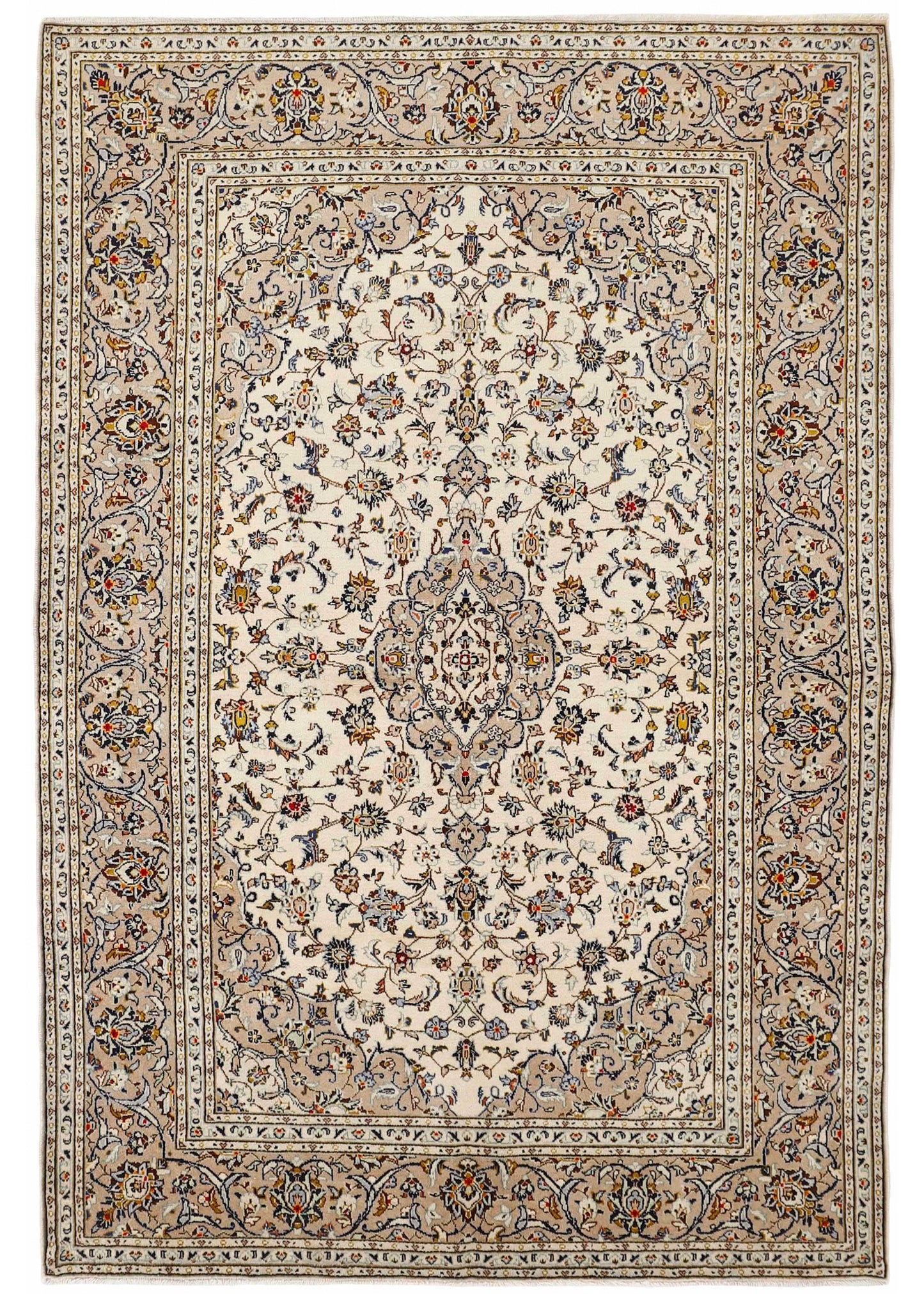 Hand Knotted Oriental Carpet | Unique Keshan Fine 11224 (in stock)