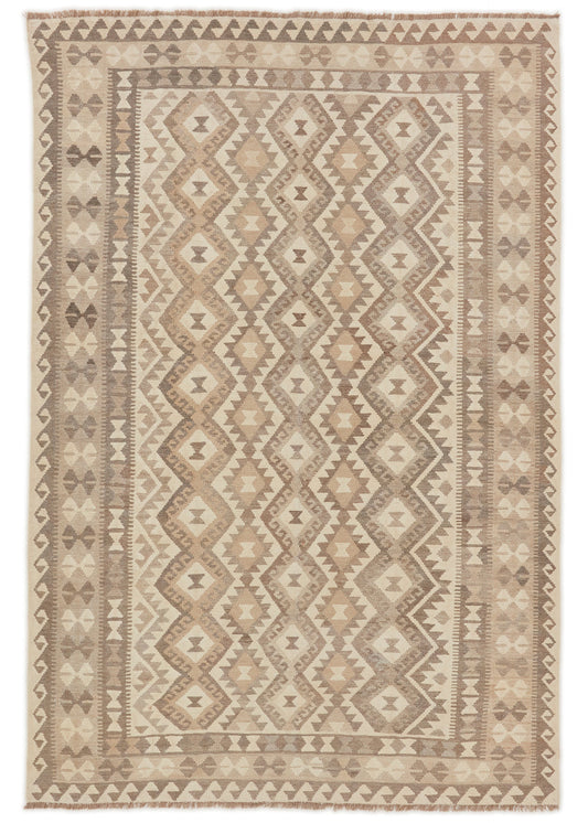 Handwoven Oriental Carpet | Unique Afghan Kelim 15171 (in stock)