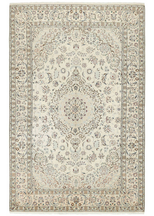 Hand-knotted Oriental Carpet | Unique Nain 91348 (in stock)