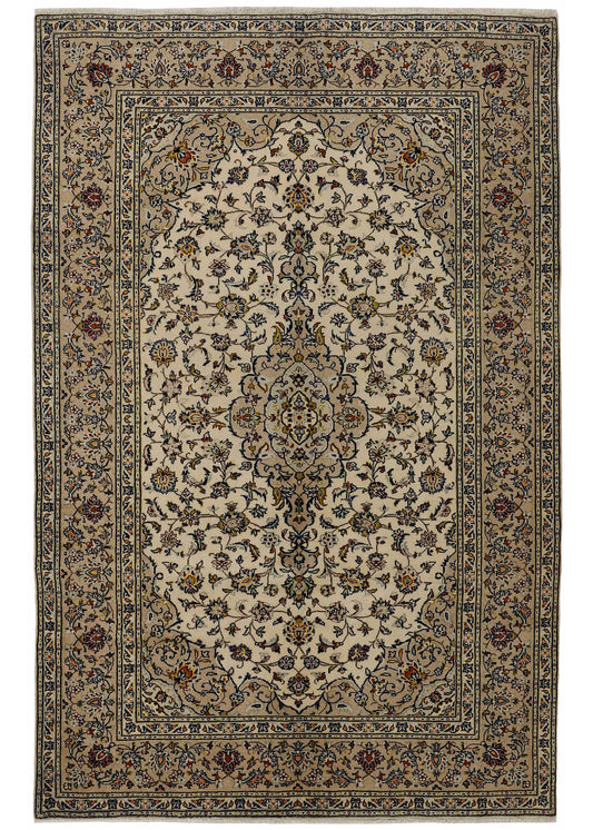 Hand Knotted Oriental Carpet | Unique Keshan Fine 11229 (in stock)