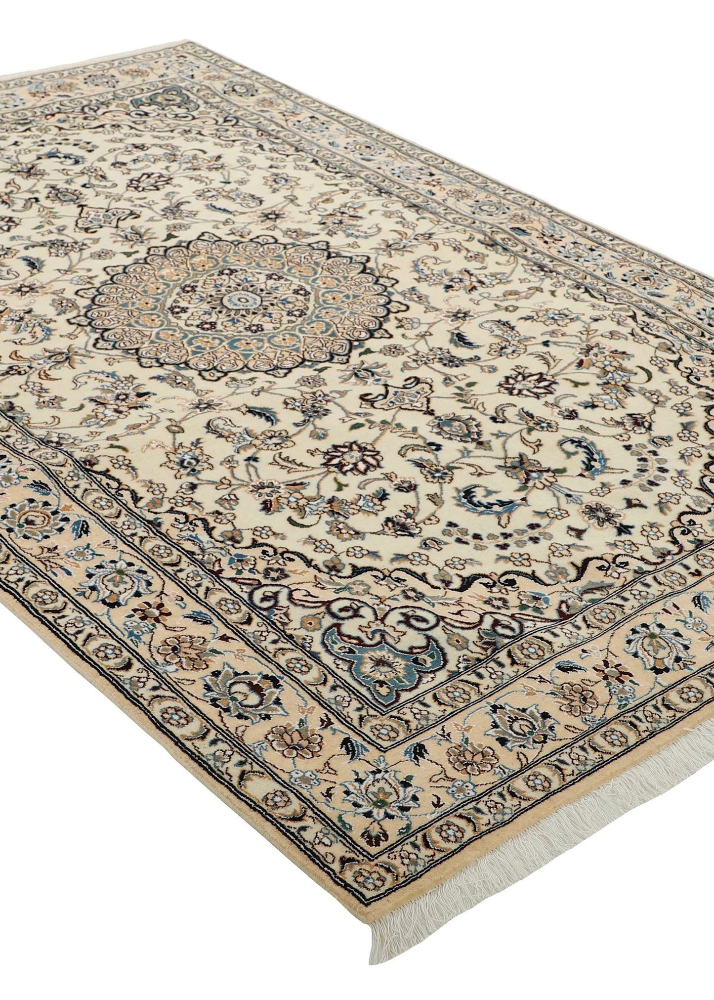 Hand-knotted Oriental Carpet | Unique Nain 98422 (in stock)
