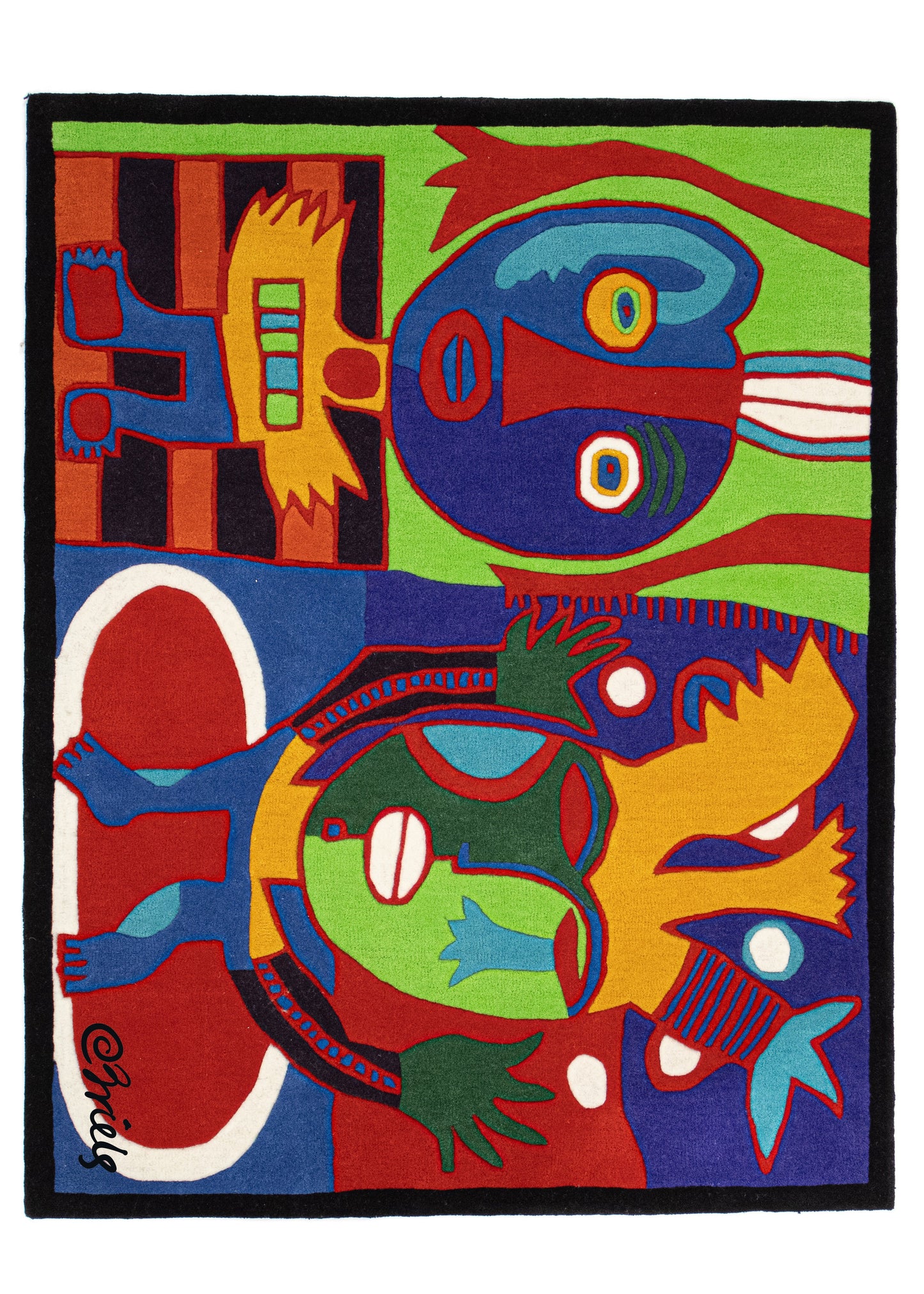 Rug MOMO Rugs Art | Clemens Briels | Dos Merengues