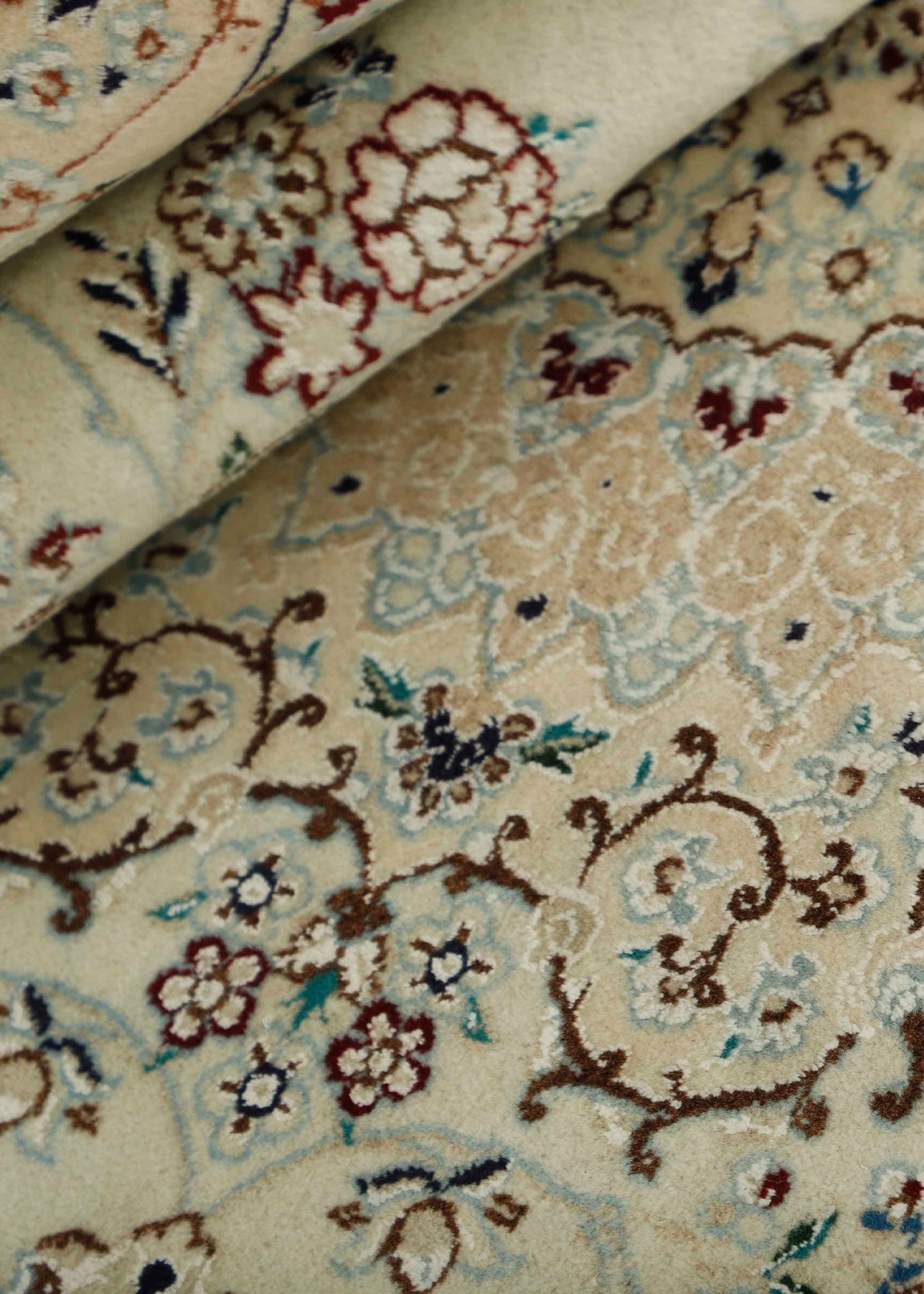 Hand-knotted Oriental Carpet | Unique Nain 91348 (in stock)