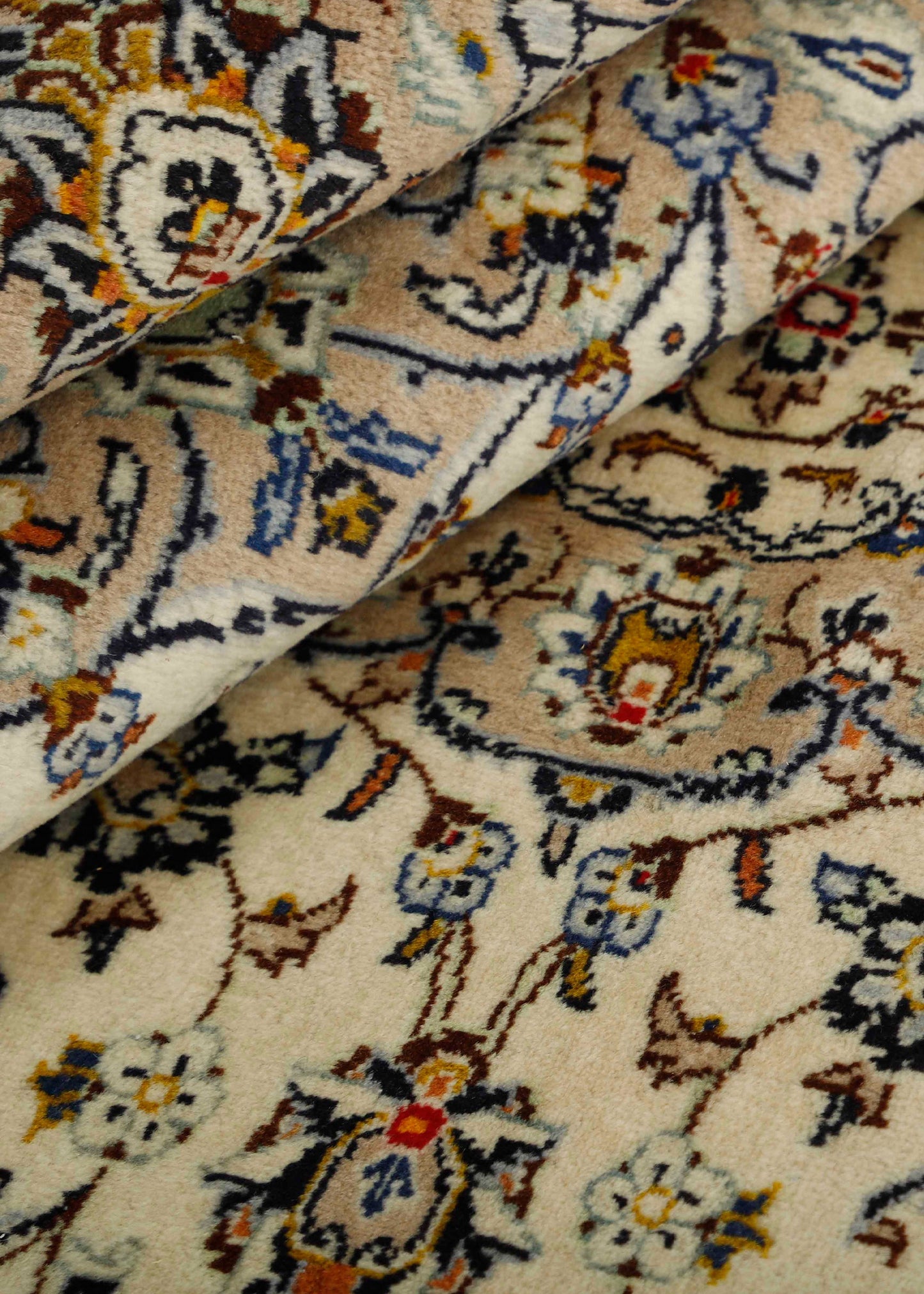 Hand Knotted Oriental Carpet | Unique Keshan Fine 11224 (in stock)