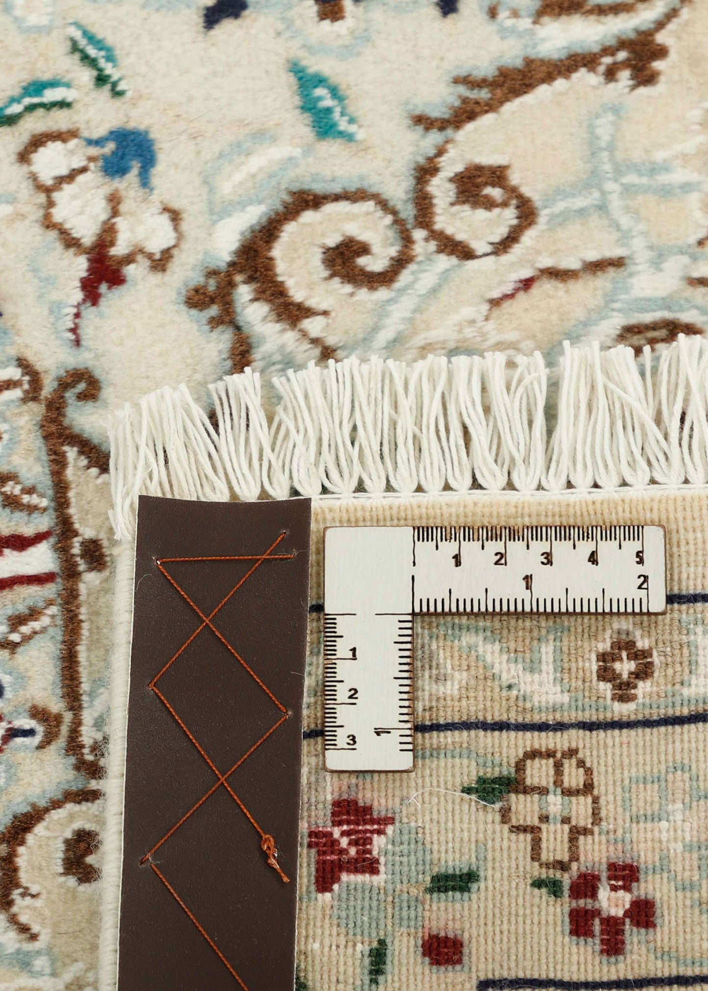 Hand-knotted Oriental Carpet | Unique Nain 91348 (in stock)