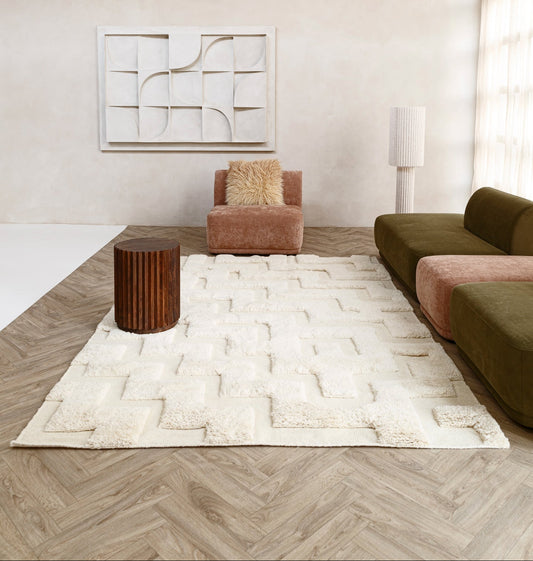Carpet MOMO Rugs Amalfi White