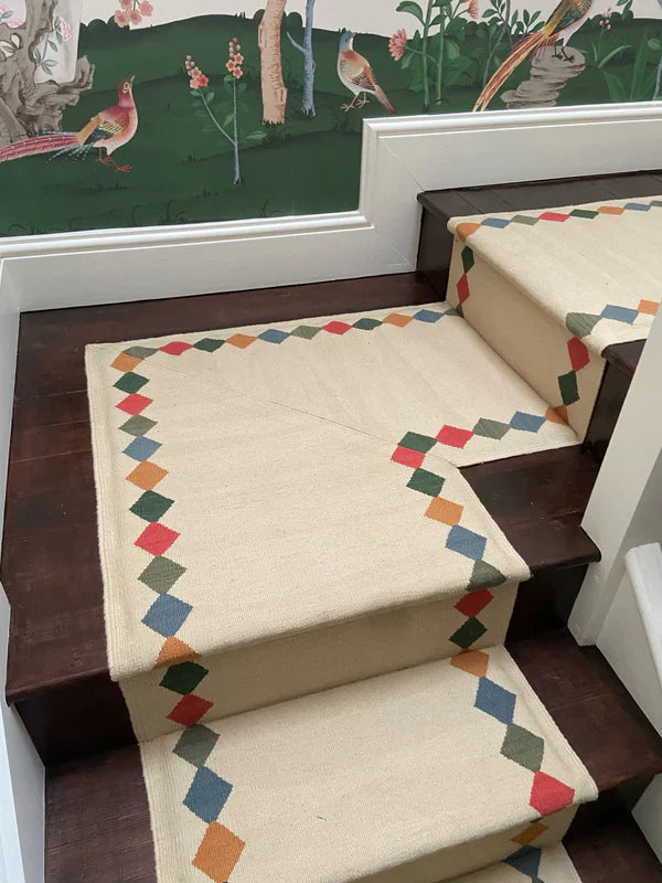 Stair Runner Sophie Cooney Amulet Wool Azra Oat