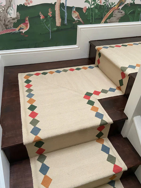 Stair Runner Sophie Cooney Amulet Wool Azra Oat