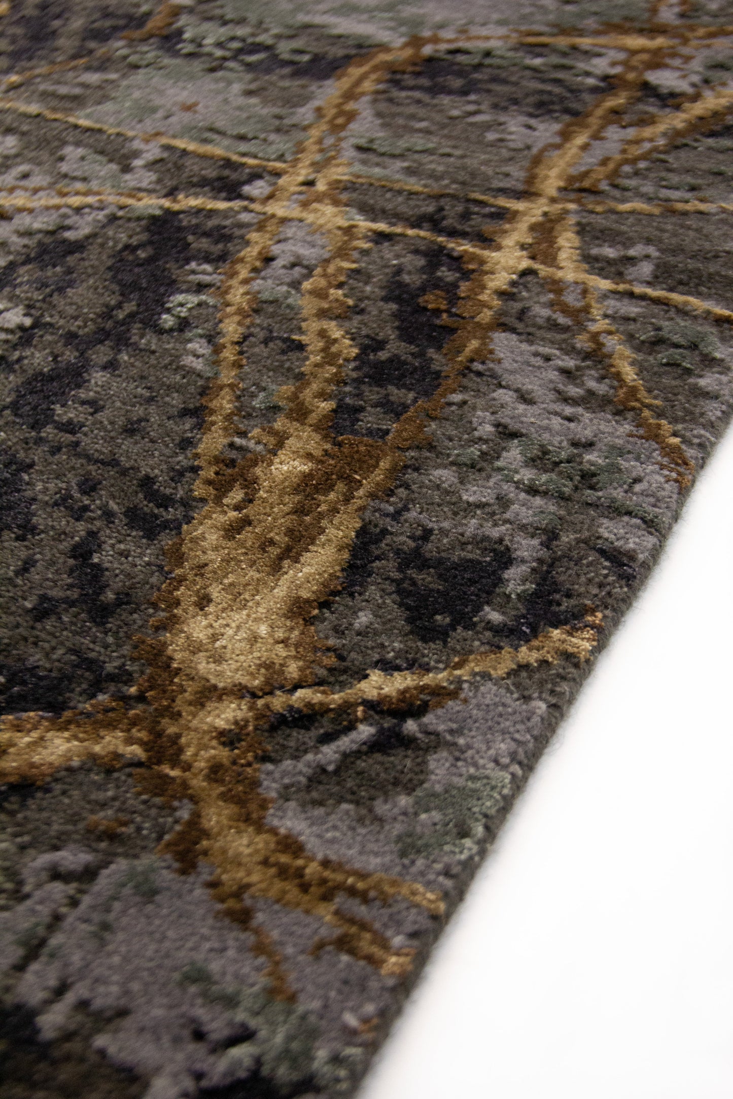 MOMO Rugs Boulder Anthracite Tobacco Carpet