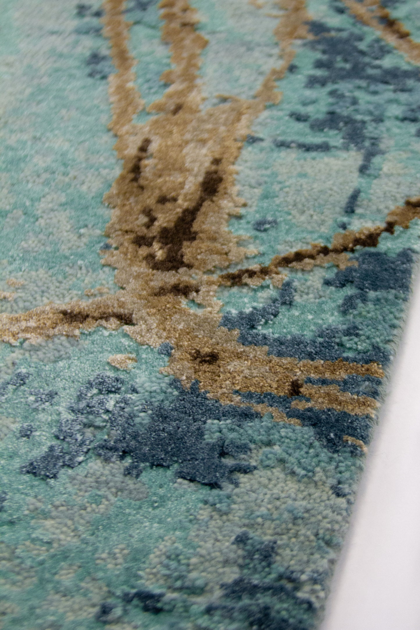 MOMO Rugs Boulder Turquoise Cumin Carpet