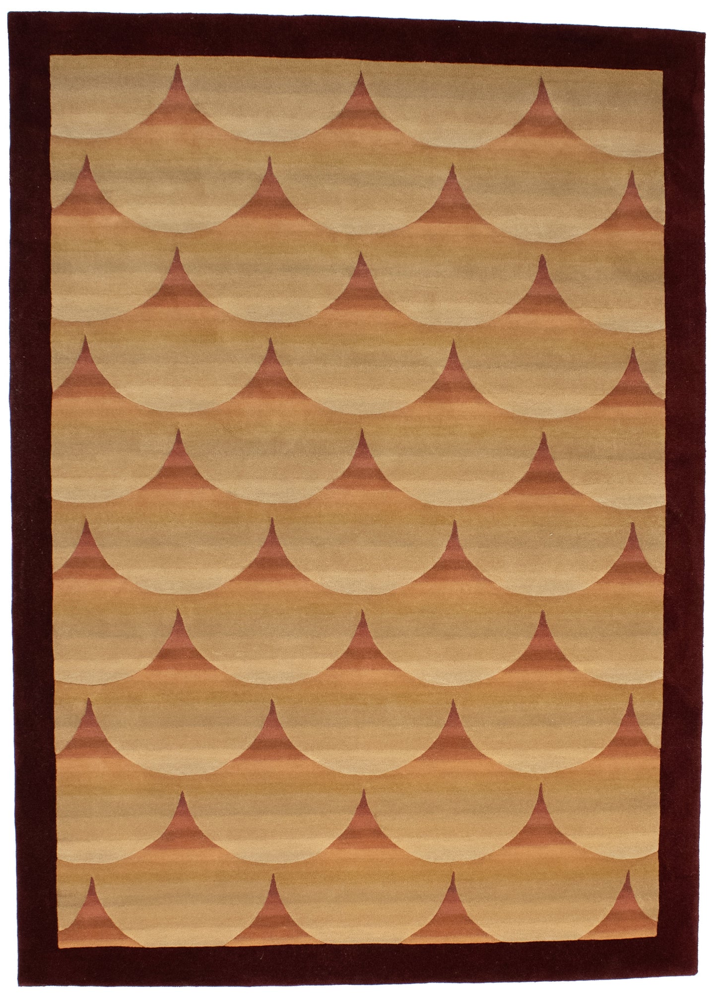 Carpet MOMO Rugs Designer Elvire Mermaid Amber Sand