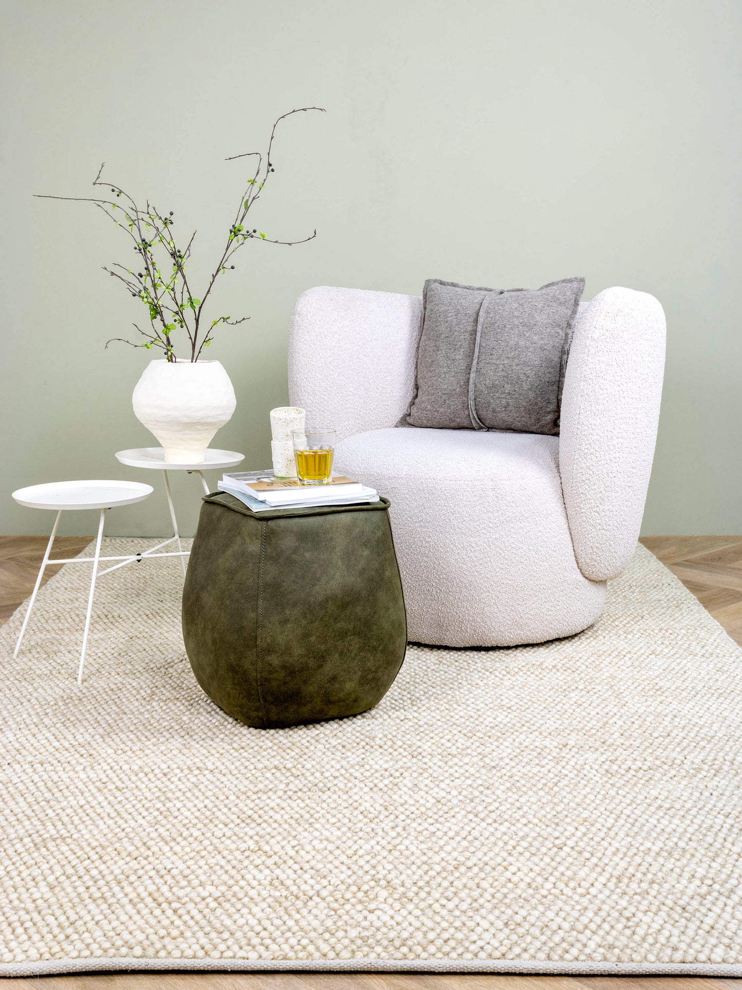 MOMO Rugs Bubbles Beige Carpet
