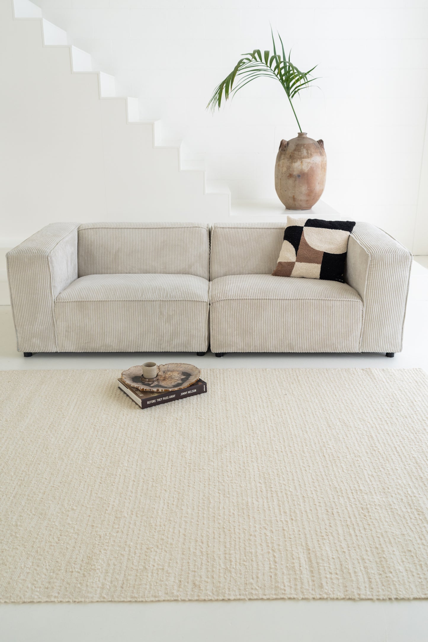 Carpet MOMO Rugs | Fine Caelum White