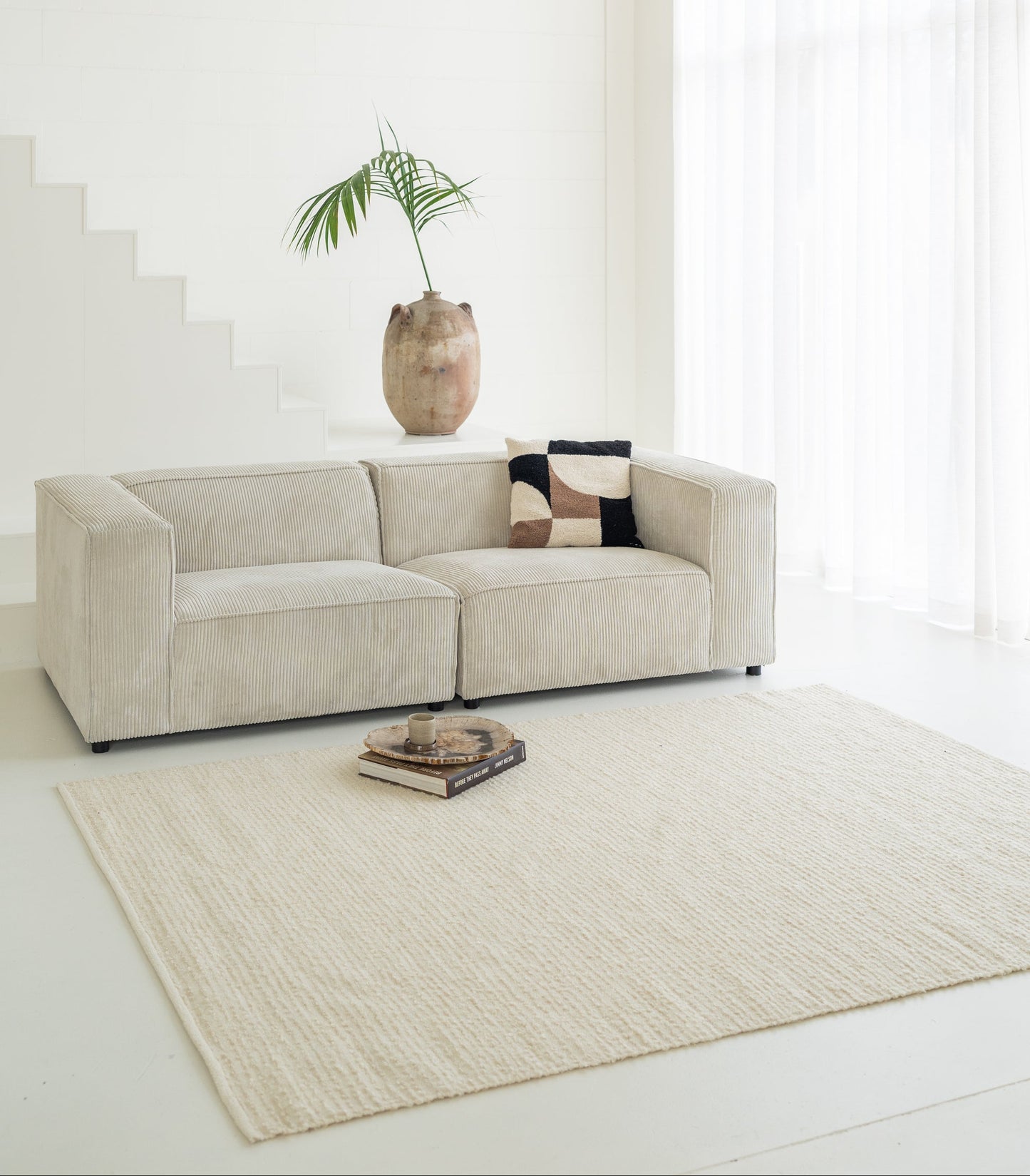 Carpet MOMO Rugs | Fine Caelum White