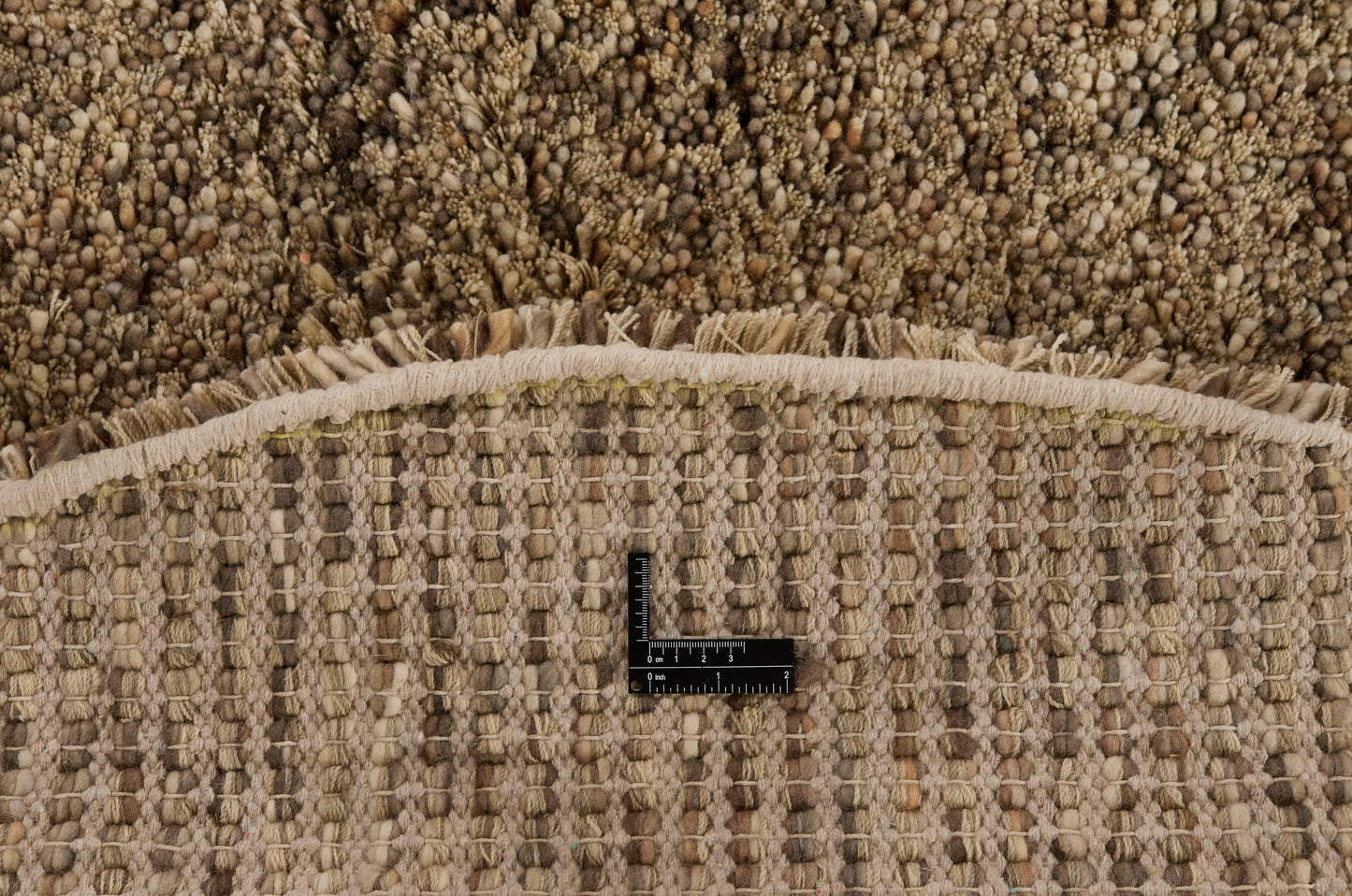 Carpet MOMO Rugs Coral Beige Round