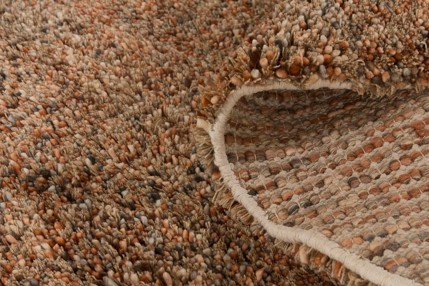 Carpet MOMO Rugs Coral Terra Round
