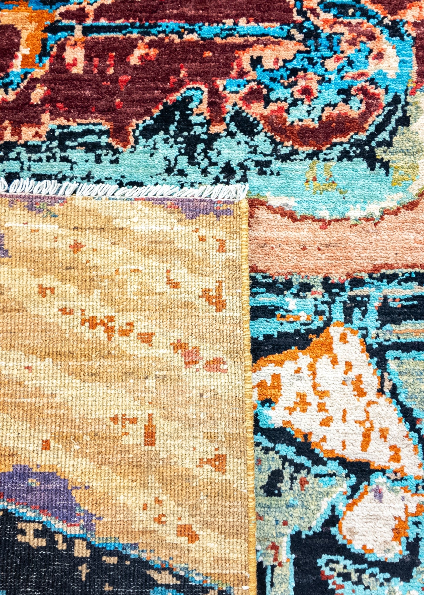 Unique Ziegler Art Deco Rug 17952 | Hand-knotted from Afghanistan (in stock)
