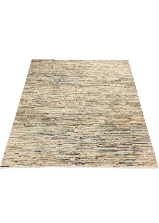 Unique Ziegler Stripe Rug 170 | Hand-knotted from Afghanistan