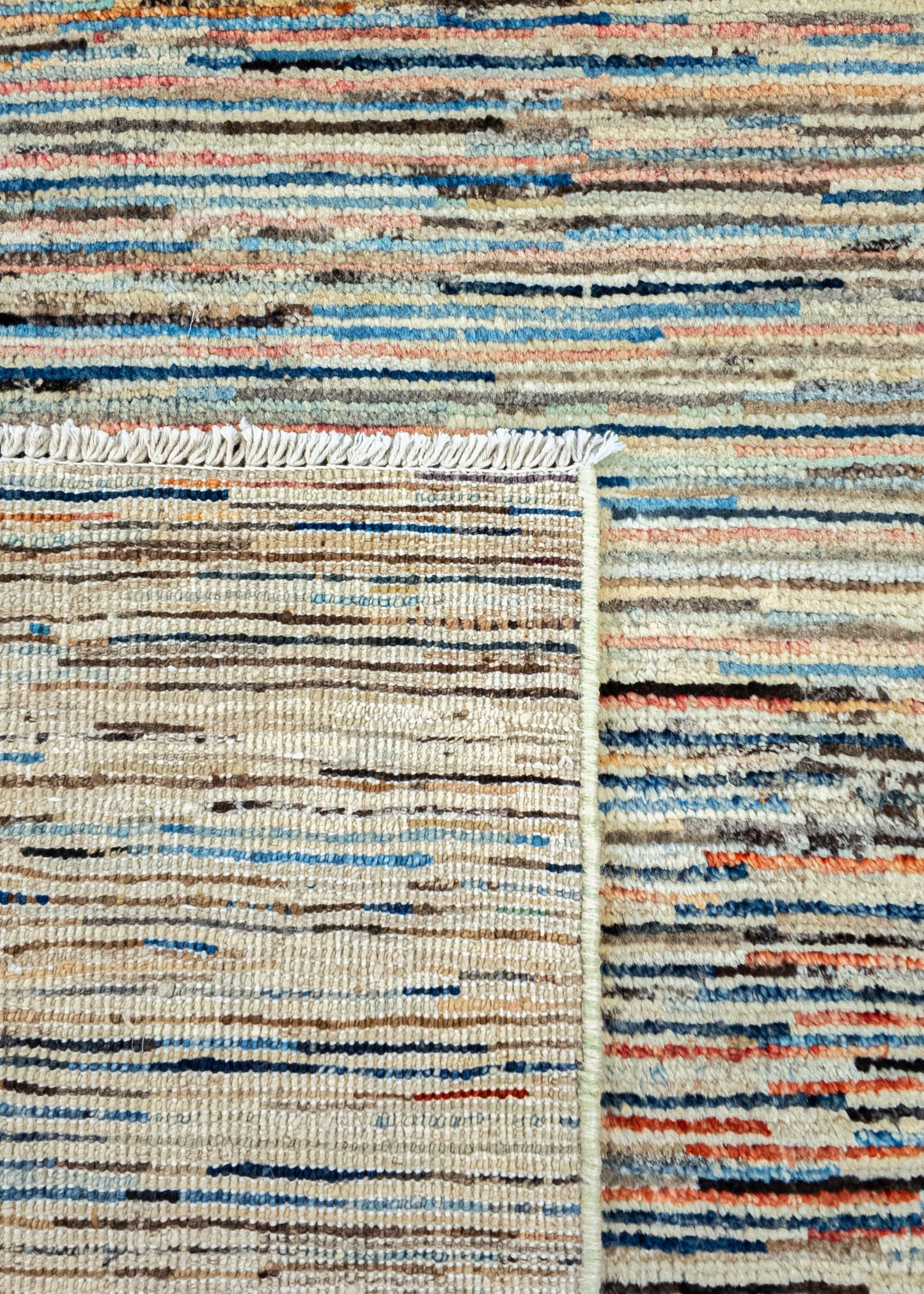 Unique Ziegler Stripe Rug 170 | Hand-knotted from Afghanistan