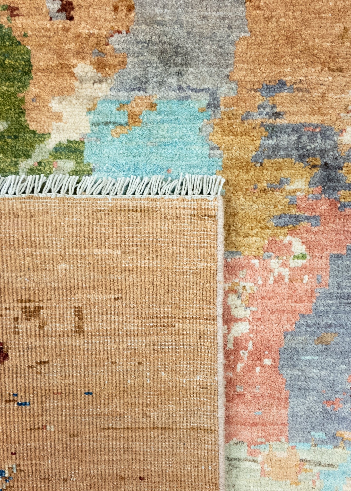 Unique Ziegler Art Deco Rug 16629 | Hand-knotted from Afghanistan (in stock)
