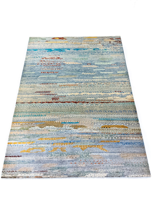 Unique Ziegler Art Deco Rug 17881 | Hand-knotted from Afghanistan (in stock)